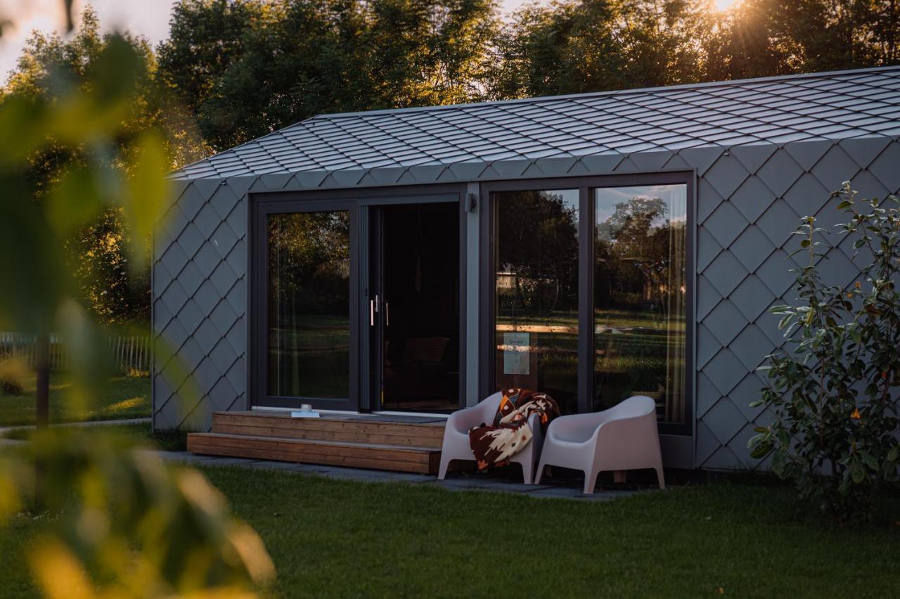 Bij De Genieterij Luxe Tiny Houses Koudum Exteriör bild
